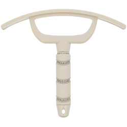 Coltello riscaldante Ti amo Equithème Strass Beige