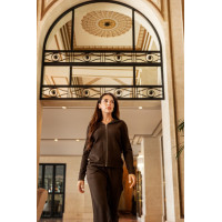 Jogging in maglia Harcour Andrea Marina Blu marino