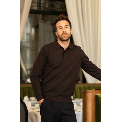 Polo Harcour Ange Cacao Marrone Polo Harcour Ange Cacao Marrone