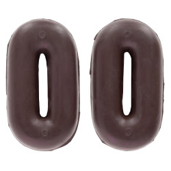 Fermaglio per martingala Covalliero Marrone rotondo