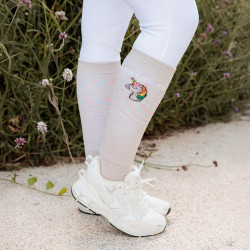 Calzini Kentucky con Paillettes Unicorno Set da 3 Bianco Calzini Kentucky con Paillettes Unicorno Set da 3 Bianco