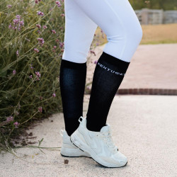 Calzini Kentucky con paillettes Set da 3 Nero