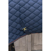 Coperta da scuderia Kentucky Wave Marina Blu marino Coperta da scuderia Kentucky Wave Marina Blu marino