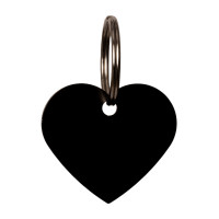 Medaglia da Incidere a Forma di Cuore Grooming Deluxe by Kentucky Nero