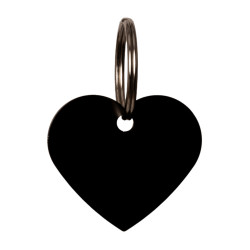Medaglia da Incidere a Forma di Cuore Grooming Deluxe by Kentucky Nero