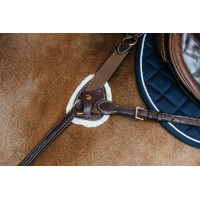 Imbottitura Protettiva in Montone Sintetico per Pettorale da Caccia 5 punti Dy'on Marrone