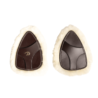 Imbottitura Protettiva in Montone Sintetico per Pettorale da Caccia 5 punti Dy'on Marrone