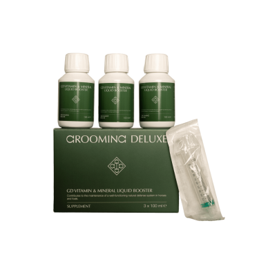 Vitamin & Mineral Liquid Booster Grooming Deluxe di Kentucky Vitamin & Mineral Liquid Booster Grooming Deluxe di Kentucky