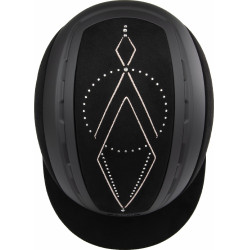 Casco Casco Elite Iconica Celestia nero swarovski