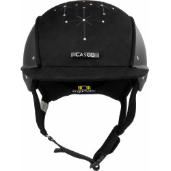 Casco Casco Apart Iconico Brillante nero cristalli medi