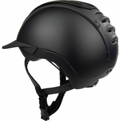 Casco Casco Duell One Iconic Finesse Noir trapuntato al centro Nero