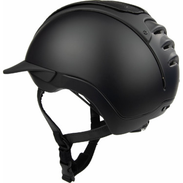 Casco Casco Duell One Iconic Finesse Noir trapuntato al centro Nero