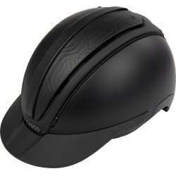 Casco Casco Duell One Iconic Finesse Noir trapuntato al centro Nero