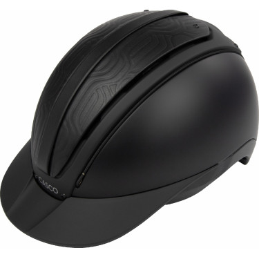 Casco Casco Duell One Iconic Finesse Noir trapuntato al centro Nero