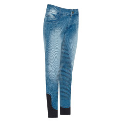 Leggings da equitazione Imperial Riding Donny bambino Denim blu chiaro