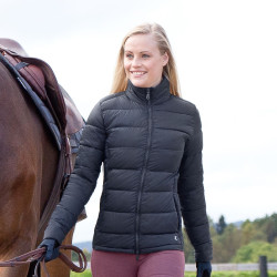 Giacca trapuntata leggera da donna Horze Alicia Blu navy Giacca trapuntata leggera da donna Horze Alicia Blu navy