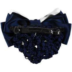 Retina per capelli Equithème Duo Blu navy / bianco Retina per capelli Equithème Duo Blu navy / bianco