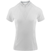 Polo Equithème Elodia Bianco Polo Equithème Elodia Bianco