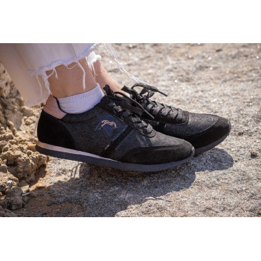 Sneakers Pénélope Saturno Nero / rosso