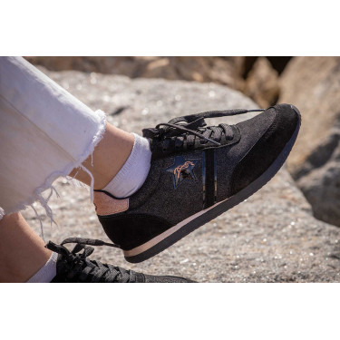 Sneakers Pénélope Saturno Nero / rosso