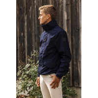 Giacca impermeabile Equithème Aaron Marina Blu marino Giacca impermeabile Equithème Aaron Marina Blu marino