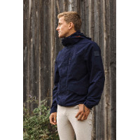 Giacca impermeabile Equithème Aaron Marina Blu marino Giacca impermeabile Equithème Aaron Marina Blu marino