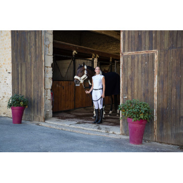 Polo Equithème Brussels Bianco