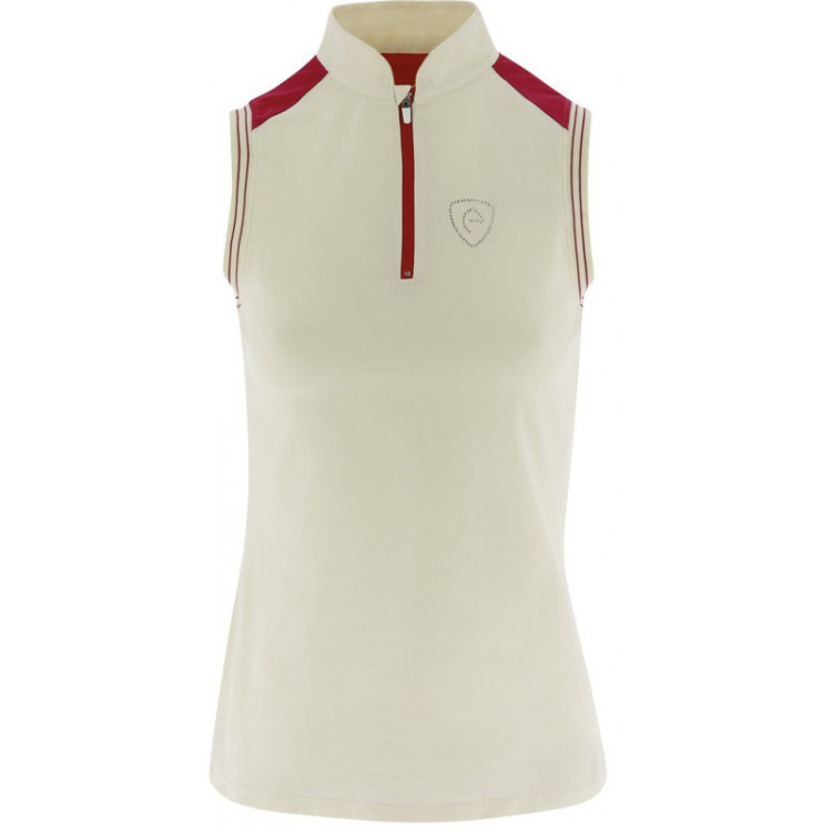Polo Equithème jersey senza maniche
