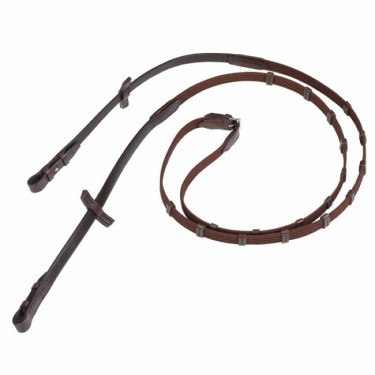 Redini strette Stübben con 9 fermagli e ganci Ebano argento