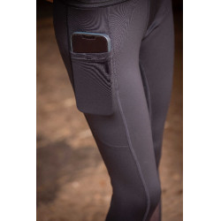 Pantaloni Pull On Eden by Pénélope Delphe Nero Pantaloni Pull On Eden by Pénélope Delphe Nero