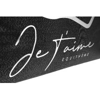 Borsa per coperta Ti amo Equithème Nero Borsa per coperta Ti amo Equithème Nero