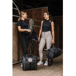 Borsa bowling Je t'aime Equithème Nero