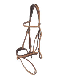 Briglia Pénélope Elegance Cognac Marrone