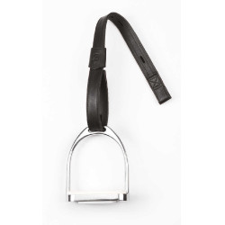 Staffili Bates in cuoio/sintetico con ganci