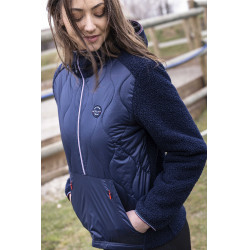 Anorak Equithème Celia Blu navy