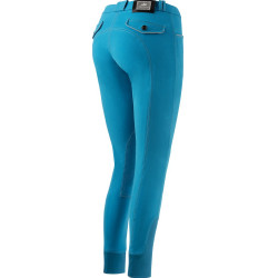 Pantalon Equi-Theme Verona Femme Noir / turquoise Pantalon Equi-Theme Verona Femme Noir / turquoise