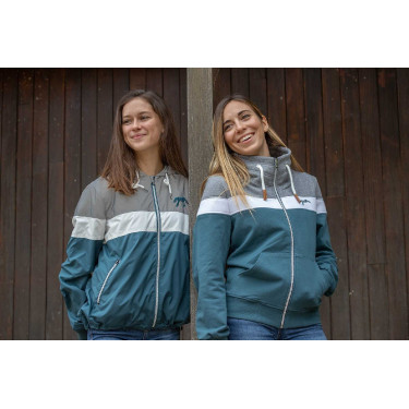 Giacca Pénélope Celecce Blu petrolio