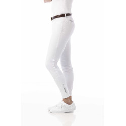 Pantaloni Equitheme Georg uomo Bianco