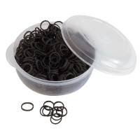 Elastici per criniera Hippo-Tonic Nero Elastici per criniera Hippo-Tonic Nero