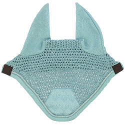 Cuffia anti-mosche Equithème Brocart Azzurro cielo Blu Cuffia anti-mosche Equithème Brocart Azzurro cielo Blu