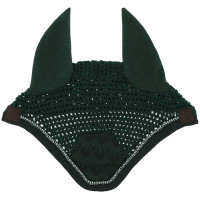 Cuffia anti-mosche Equithème Brocart Verde scuro