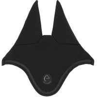 Cuffia antimosche Ti amo Equithème Origine Nero