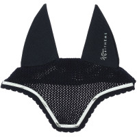 Cuffia anti-mosche Ti amo Equithème Mirror Nero