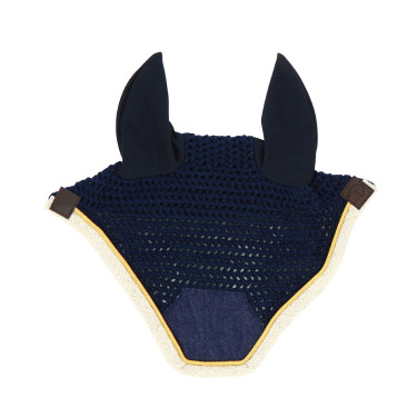 Cuffia antimosche Equithème Denim Blu navy