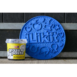 Tappetino da leccare Likit Graze Maze Blu