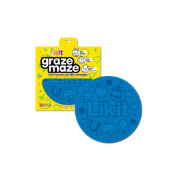 Tappetino da leccare Likit Graze Maze Blu