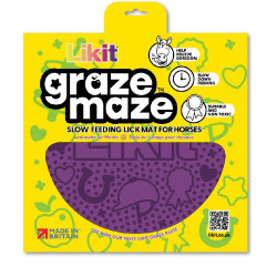 Tappetino da leccare Likit Graze Maze Viola