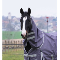 Copricollo Equithème Tyrex 1200D riciclato Talpa Marrone Copricollo Equithème Tyrex 1200D riciclato Talpa Marrone