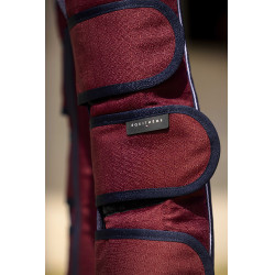 Ghette da trasporto Equithème Tyrex 1200D Rinforzate Bordeaux