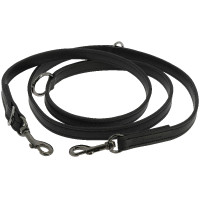 Guinzaglio per cane Equithème Vortex Nero